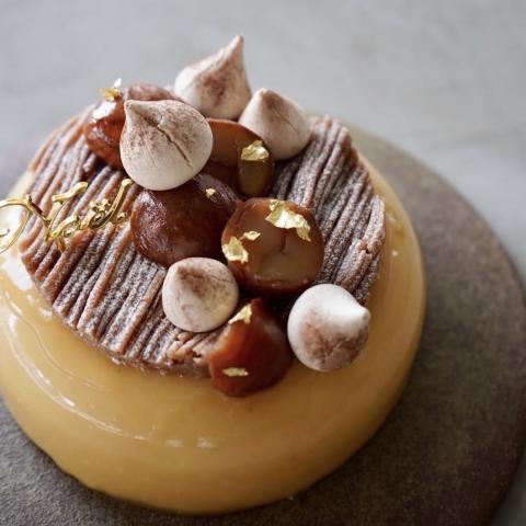 素材にこだわる菓子作り　～組み立て菓子　ノエルマロン～