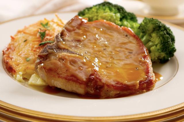褒められ洋食「ポークソテー&元祖オムライス」