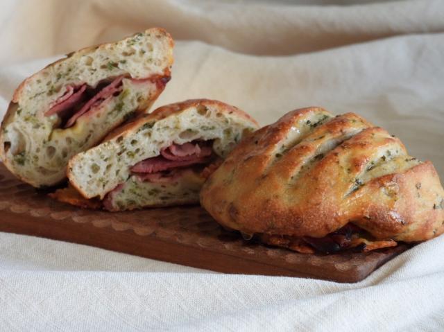 パセリベーコンモッツァレラ