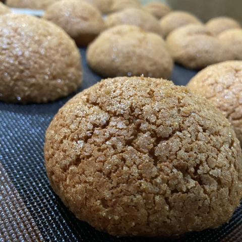 焦がしバターメロンパン