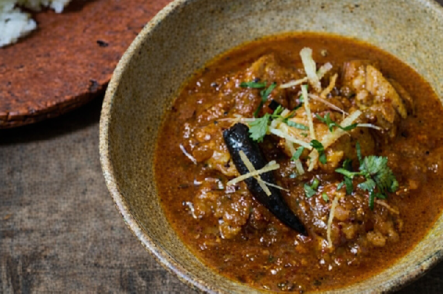 ガーリックチキンカレー