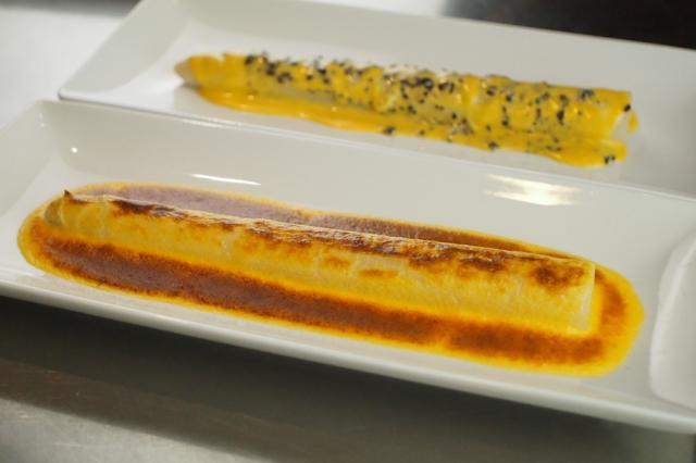 ホワイトアスパラのオランデーズソース