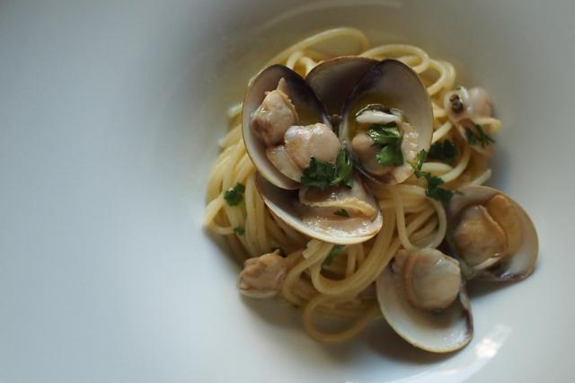 小蛤のパスタ