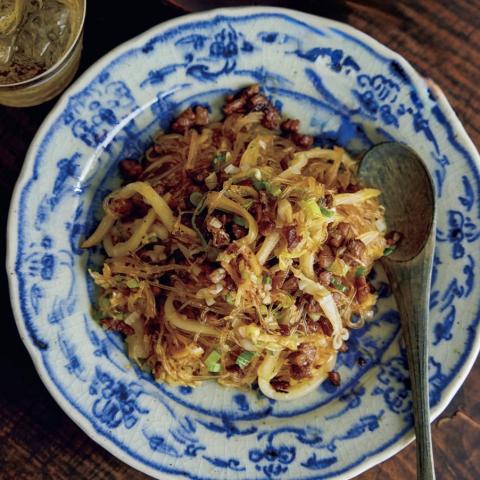 牛肉と春雨の中華風炒め