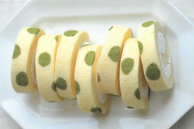 5月　抹茶ドット&あずきクリーム