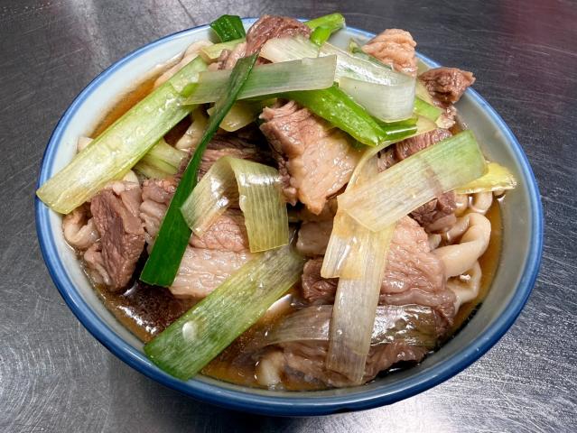 攻撃力最高クラス!『G系極太冷やし肉蕎麦』