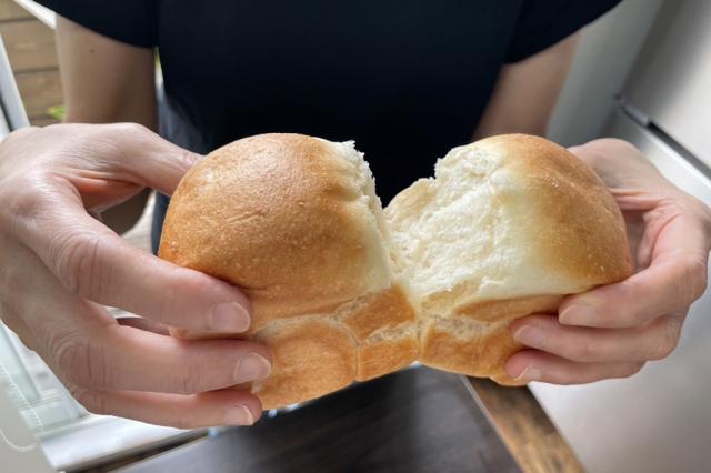 米粉パン、好きになる日。　～食パン、丸パン～