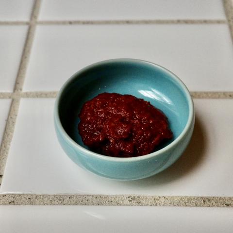 自家製豆板醤作り