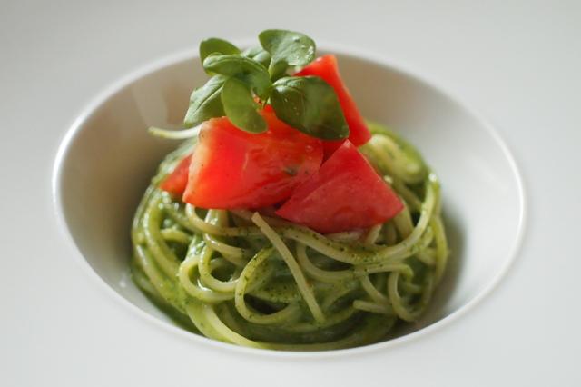パスタ　冷製ジェノヴェーゼ