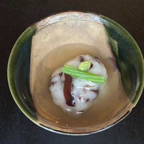 白身魚の蕪蒸し