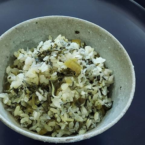 じゃこ高菜ご飯