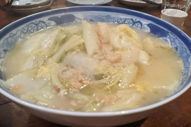 干しエビ(開陽)と白菜の炒め煮